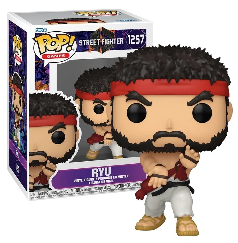 Street Fighter 6 POP! Games Vinyl Figure Ryu 9 cm